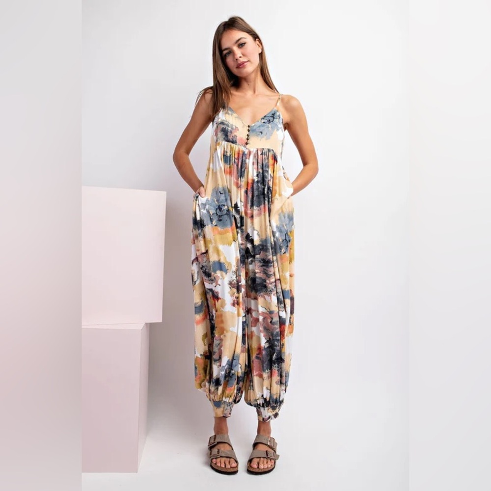 Tie Dye Jumpsuit